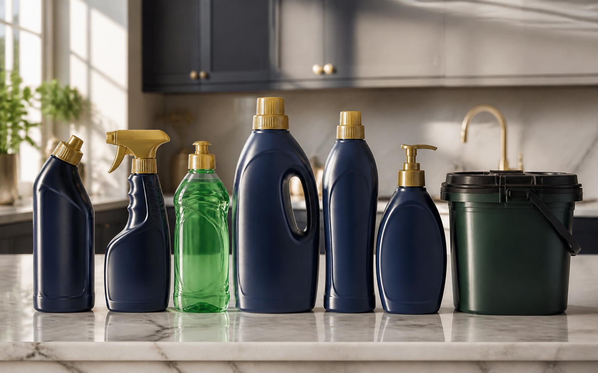 South African family kitchen sparkling clean