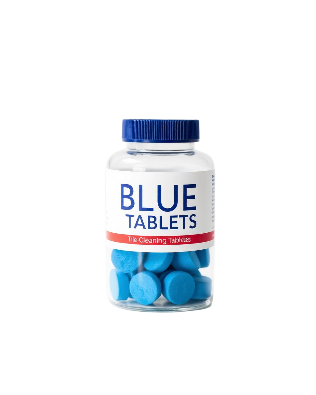 Rayshop Premium Tile Cleaning Tablets (16 Blue Tablets) β shot 1